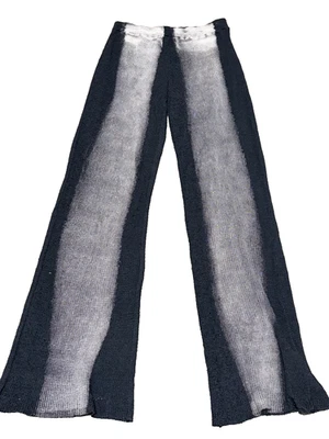 T вечеринки леггинсы большой йога брюки 2 тона узор вязаные брюки богемное - Изображение 1 из 4