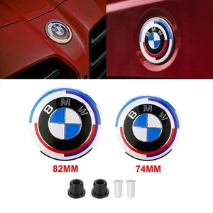 82+74mm für BMW V+H Motorhaube Kofferraum Emblem - Bild 1 von 3