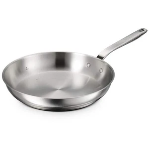 Tramontina Frying Pan 12"Dia 18/10 Stainless Steel Tri-Ply Base Induction Ready - Picture 1 of 6
