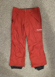 NWOT Burton Dryride Snowboarding Pants Phan Rang Nha Trang Large Red - Picture 1 of 21