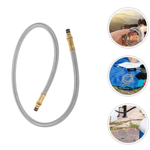 Kit de conector de estufa de línea de gas manguera contra incendios universal - Imagen 1 de 12