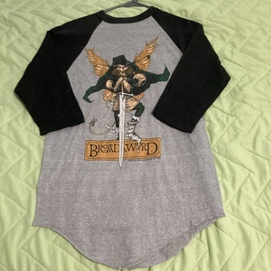 Vintage 1982 Jethro Tull The Broadsoward Tour Shirt Size M Great Condition - Picture 1 of 2