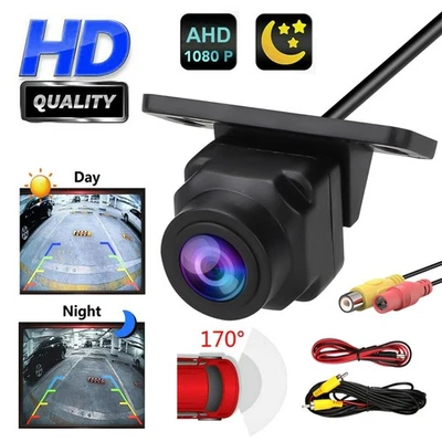 1080P Car Rear View Camera 170° Wide View Reverse Backup Camera HD Night Vision - Image 1 of 4