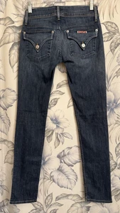Hudson Damen Medium Wash Stretch blau Skinny Leg Collin Flap Denim Jeans Größe 24 - Bild 1 von 7