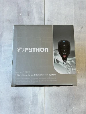 Python 5105 1-Way Security And Remote Start System - Image 1 of 3