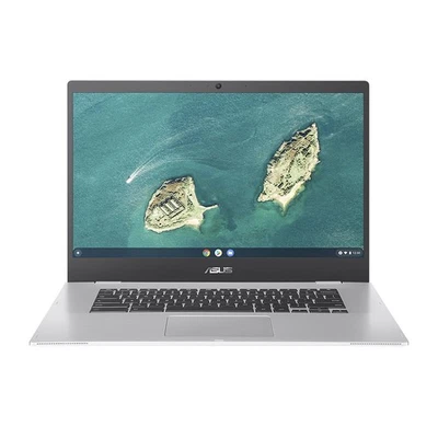 Asus CX1 Chromebook Laptop Celeron N4500 4GB 128GB eMMC 15.6" Full HD ChromeOS - Image 1 of 4