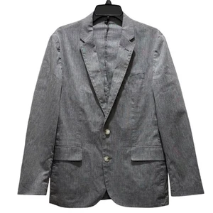 Giacca cappotto sportivo blazer leggero J.Crew Ludlow uomo 38S grigio sfoderato - Foto 1 di 3