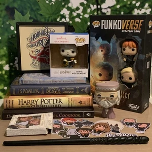 HARRY POTTER lot - Books - Funko Pops! - Wand - Decals - Game - Ornament - Etc - Picture 1 of 15
