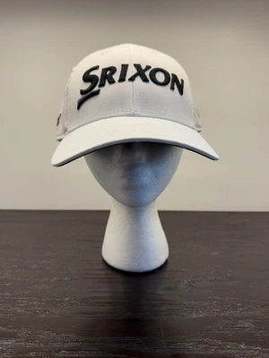 Srixon Hat Cap Mens One Size White Strapback Adjustable Cleveland Dunlop Golf - Image 1 of 4