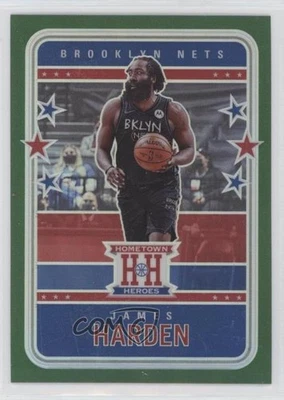 2020-21 Panini Chronicles Hometown Heroes Optic Green James Harden #564 - Image 1 of 2