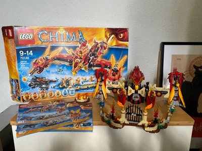LEGO LEGENDS OF CHIMA 70146Flying Phoenix Fire Temple (Checked) - Image 1 of 4