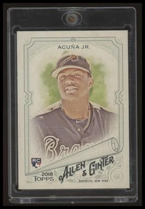 2018 Topps Allen & Ginter #207 Ronald Acuña Jr. - Imagen 1 de 2