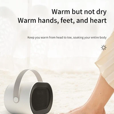 Portable Heater Compact Heater ABS Material Compact Design Energy Efficient - Image 1 of 4