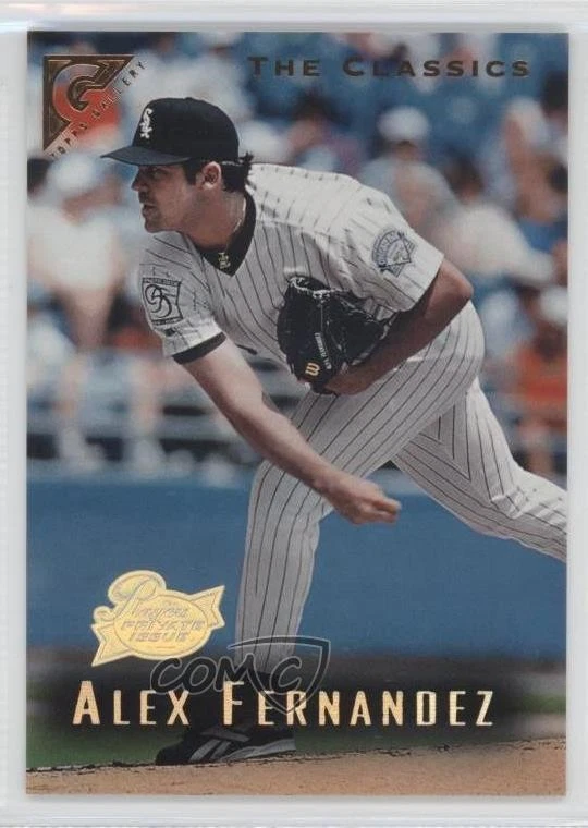 1996 Topps Gallery Player's Private Issue Missing Serial Number Alex Fernandez - Image 1 of 2