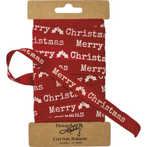 Merry Christmas and Holly Ribbon 10 yards - Picture 1 of 1