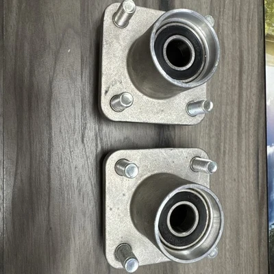2  Front Wheel Hubs for RXV EZ-GO Golf Carts 609603  with Bearings, Genuine OEM Foto 1 de 4