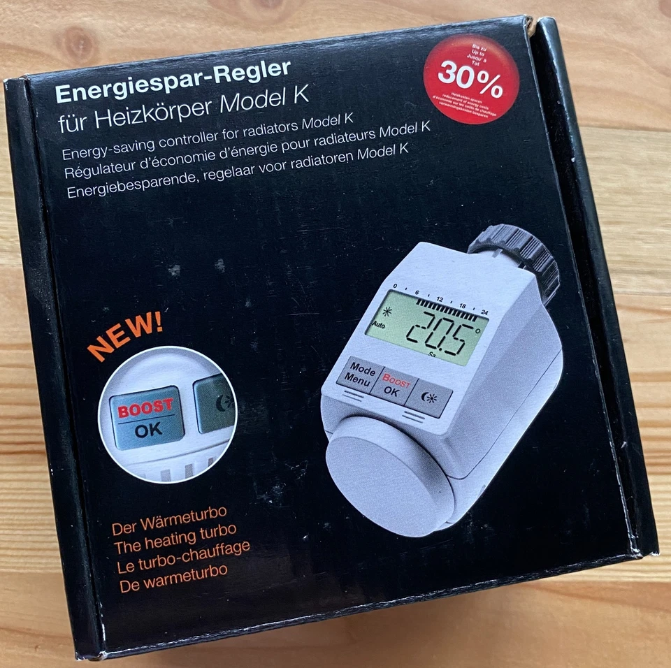 Energiespar-Regler für Heizkörper Model K - Bild 1 von 1
