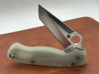 Nuevo-Spyderco Paramilitar 2 Hojas HQ Exclusivo M4 TANTO-ENVÍO GRATUITO-AUTÉNTICO Foto 1 de 4