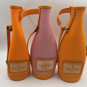 3 Stück Veuve Clicquot Brut/Rose Champagne Ice Jacket Thermo Sleeves 750ML - Bild 1 von 5