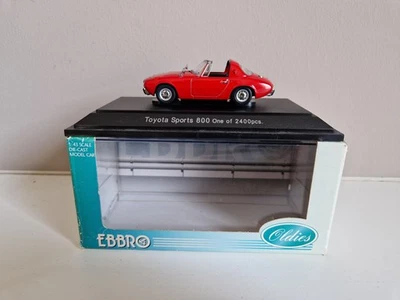Toyota 800 Sports Ebbro 1/43 - rojo - 1964 - 43299 Foto 1 de 4