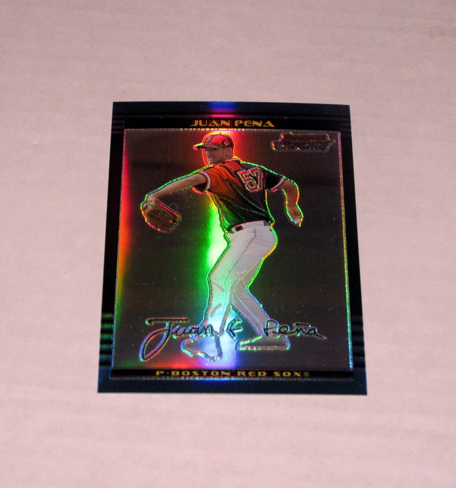 2002 Bowman Chrome Refractor 114 Juan Pena (#/500)  Red Sox $.99 Shipping! - Image 1 of 1