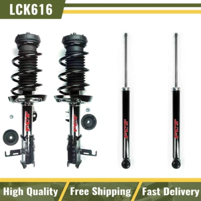 Juego de 2 amortiguadores delanteros completos y 2 traseros FCS 4 piezas para Chevrolet Cruze 2014 2015 Foto 1 de 4