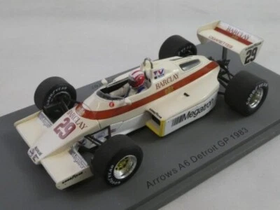 Spark Arrows A6 #29 Marc Surer Detroit GP 1983 1/43 S5787 - Immagine 1 di 3