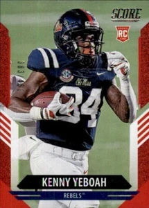 Kenny Yeboah 2021 Score Dots Red Rookie #390/460 paralelo numerado Ole Miss RC - Imagen 1 de 2
