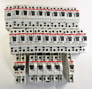 Menge 26 ABB S271 (K16A/6/6A/4A/20A) + S2H Handschalter, einphasig - Bild 1 von 7