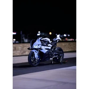 BMW Inspired S1000RR Motorcycle Art Poster 141 Stunning Wall Decor for Enthusias - Picture 1 of 12