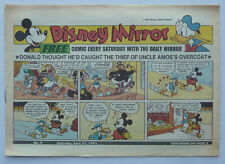 Disney Mirror #9 - Daily Mirror Supplement 27 April 1991 F/VF 7.0