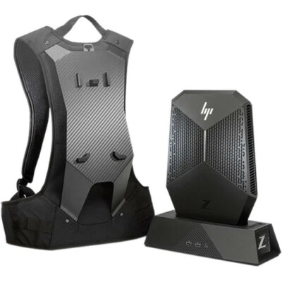 HP Z VR BACKPACK G2 I7-8850H 32GB DDR4 2TB SSD RTX2080 (8GB) Gaming Compact PC - Image 1 of 2
