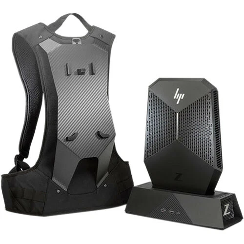 HP Z VR BACKPACK G2 I7-8850H 32GB DDR4 2TB SSD RTX2080 (8GB) Gaming Compact PC - Image 1 of 2