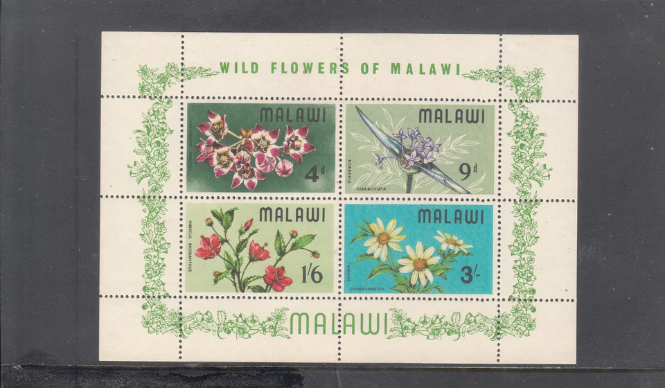 MALAWI **86a MNH SOUVENIR SHEET 2019 SCOTT CATALOGUE VALUE $2.50 - Image 1 of 1