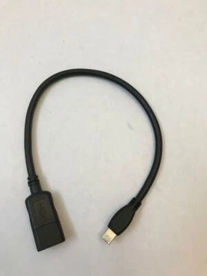 Zebra Motorola Mini USB to Female USB A Cable 25-119281-01R - Image 1 of 3