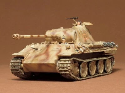 Tamiya 35065 Tedesco Panther Ausf. A Carro Armato Medio 1/35 Scala Plastica Kit - Immagine 1 di 4