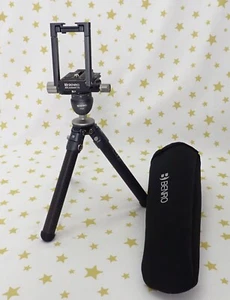 Benro TABLEPOD Carbon Fiber tripod w/ARCASMART70 Smartphone Adapter - Picture 1 of 9