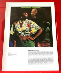 Donald Byrd Street Lady Album Cover Art PICTURE / PRINT 12" x 9" - Picture 1 of 3