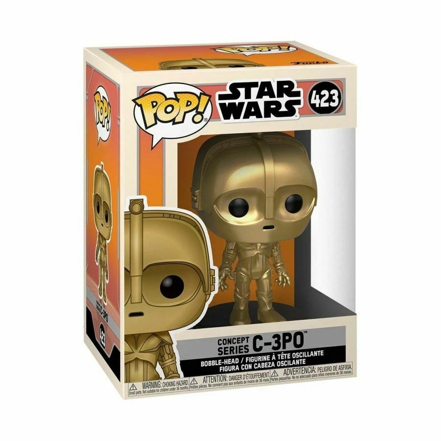 Star Wars - C-3PO Concept Pop! Vinyl-FUN50110-FUNKO - Image 1 of 1