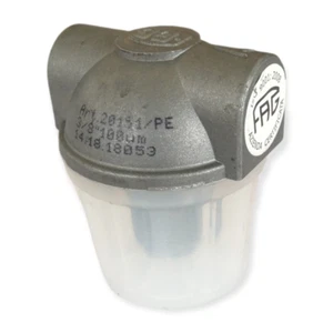 FAG FUEL OIL FILTER 20151/PE 3/8 METOCENE PLASTIC CUP - Picture 1 of 1