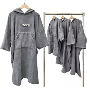 Cambio asciugamano SUP Conwy Kids Poncho Asciugamano Bagno Spiaggia Con Cappuccio Nuoto - Foto 1 di 21