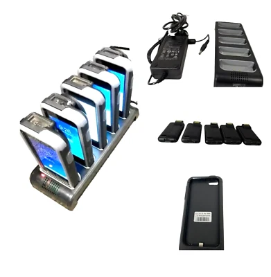 Cargador Linea Pro PSLP5-LP5PC 5 bahías con 5 iPod Touch 5º/6º/7º Foto 1 de 4