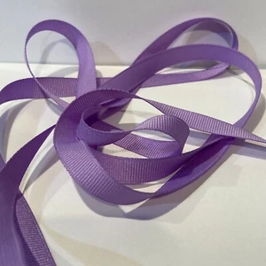 Light Purple Grosgrain Ribbon Ribbed 3/8" 45' (1) Roll Nicole & Co. - Picture 1 of 12