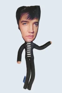 ELVIS PRESLEY 15" DOLL Handmade Stuffed Plush Toy Action Figure Cloth Jail Rock - Picture 1 of 1