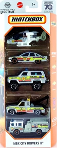 Matchbox MBX City Drivers II  5 Pack 2023 🦺 (Pierce, Tow Truck, Blazer+) - Picture 1 of 11