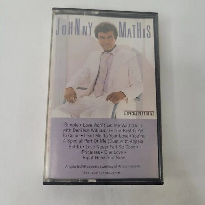 JOHNNY MATHIS A Special Part of Me 1984 cassette - Image 1 of 4