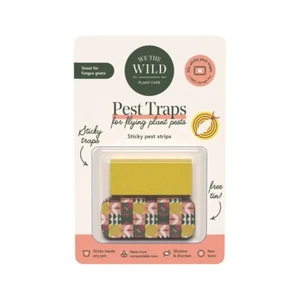 We The Wild Plant Care Pest Traps Sticky Pest Strips + Tins 20 Packs Flying Pest - Picture 1 of 1