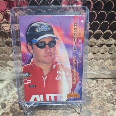 2000 Maxx Jimmie Johnson #60 Rookie RC NM - Image 1 of 4