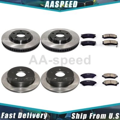 Pastillas de freno y rotores para Chevrolet Impala 2005 2004 2003 2002 2001 2000 Foto 1 de 4