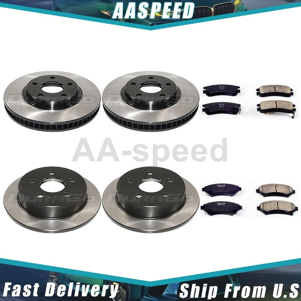 Тормозные колодки и роторы для Chevrolet Impala 2005 2004 2003 2002 2001 2000 - Изображение 1 из 4